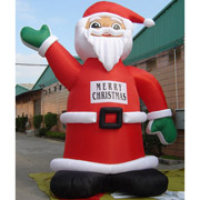 cheap inflatable santa claus christmas decoration